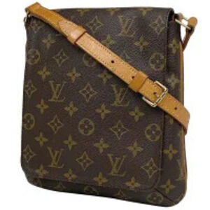 Louis Vuitton Musette Salsa Short Shoulder Bag Monogram Brown